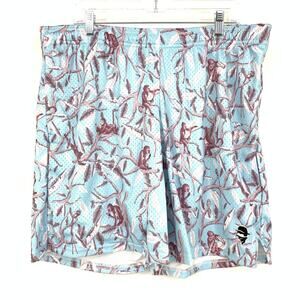 Culprit Shorts Men's XXL Monkey Mayhem Print Basketball Multicolor NEW
